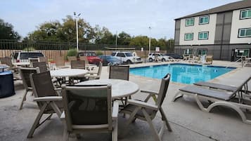 Seasonal outdoor pool