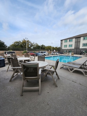 Seasonal outdoor pool