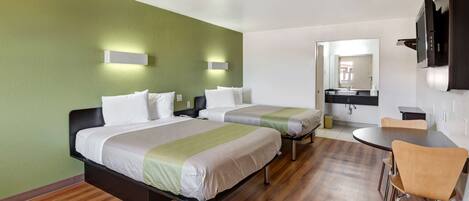 Wi-fi (inkludert) og sengetøy