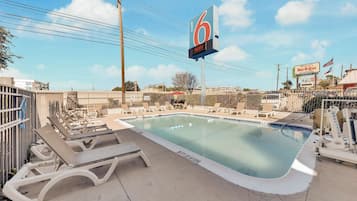 Seasonal outdoor pool