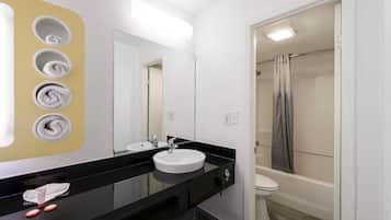 Free toiletries, towels