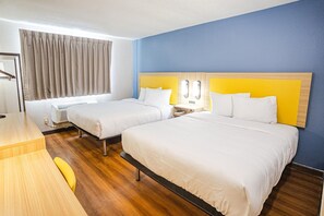 Standard Room, 2 Queen Beds, Non Smoking | Desk, laptop workspace, free WiFi, bed sheets - Park Inn by Radisson, Fargo West Acres (Fargo)