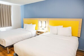 Standard Room, 2 Queen Beds, Non Smoking | Desk, laptop workspace, free WiFi, bed sheets - Park Inn by Radisson, Fargo West Acres (Fargo)