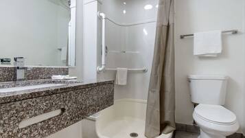 Shower, towels