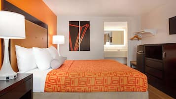 Escrivaninha, Wi-Fi de cortesia, roupa de cama