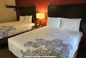 Blackout drapes, soundproofing, iron/ironing board, free WiFi