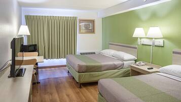 Free WiFi, bed sheets