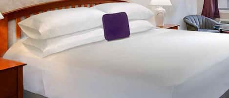 Wifi gratis y ropa de cama