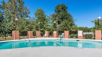 Seasonal outdoor pool
