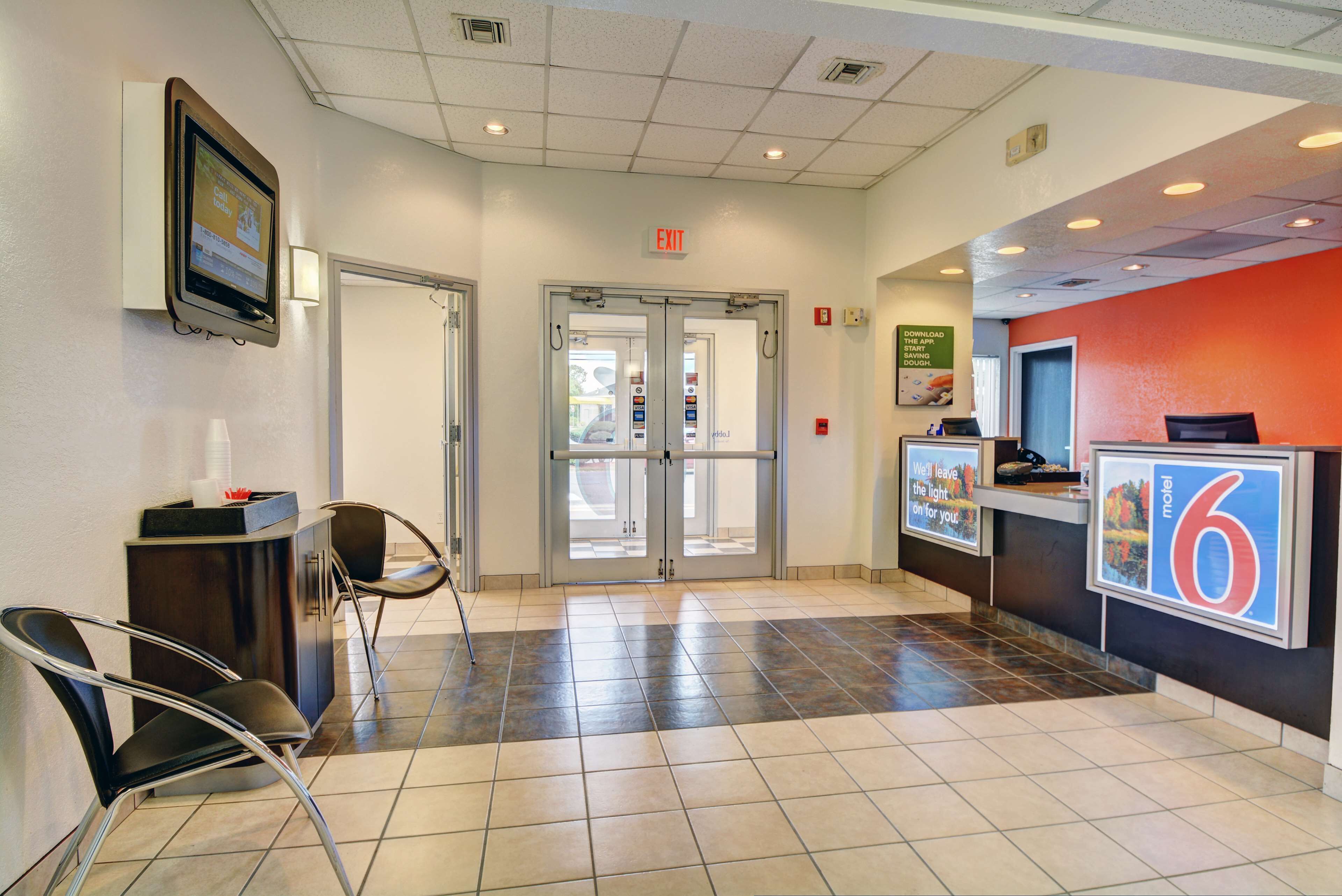 Sala de estar en el lobby