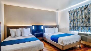 Free WiFi, bed sheets