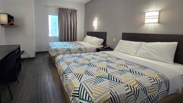 Free WiFi, bed sheets