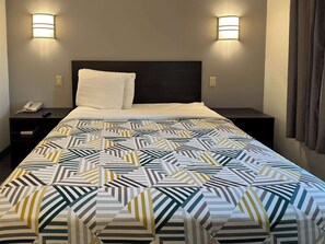 Free WiFi, bed sheets