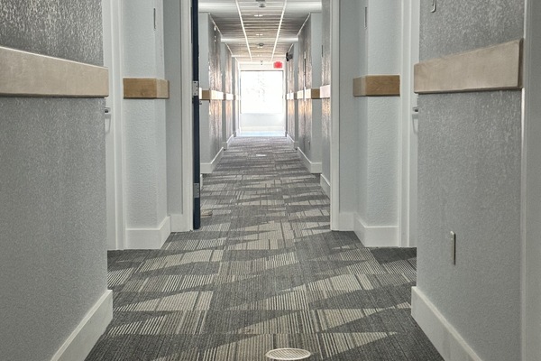 Interior entrance