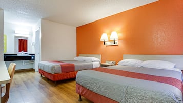 Free WiFi, bed sheets