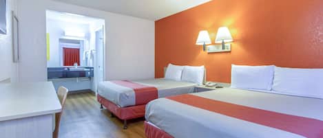 Desk, free cribs/infant beds, free WiFi, bed sheets