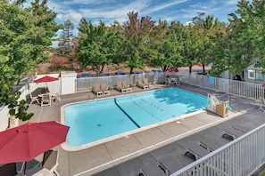 Seasonal outdoor pool