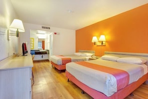 Free WiFi, bed sheets