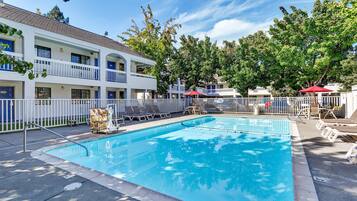 Seasonal outdoor pool