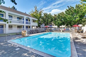 Seasonal outdoor pool