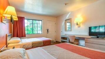 Free WiFi, bed sheets