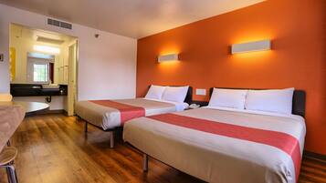 Free WiFi, bed sheets