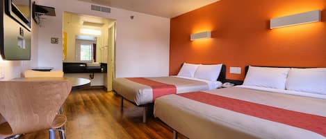 Free WiFi, bed sheets
