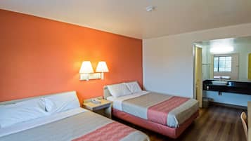 Free WiFi, bed sheets