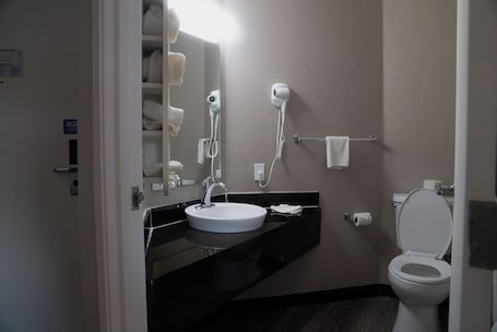 Duschwanne, Handtücher. Motel 6 Caseyville, IL - Caseyville Il