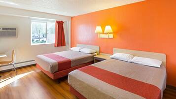 Free WiFi, bed sheets