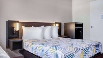 Free WiFi, bed sheets