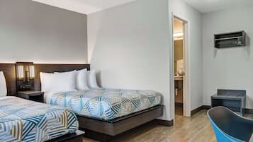 Free WiFi, bed sheets