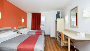 Free WiFi, bed sheets