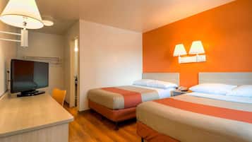 Free WiFi, bed sheets