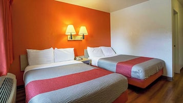 Free WiFi, bed sheets