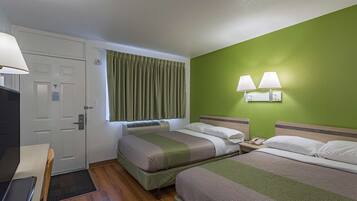 Free WiFi, bed sheets