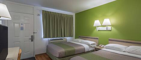 Free WiFi, bed sheets