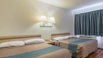 Rom – standard, 2 dobbeltsenger, ikke-røyk | Wi-fi (inkludert) og sengetøy