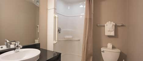 Shower, towels