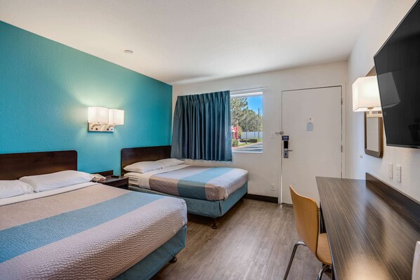 Free WiFi, bed sheets