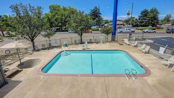 Seasonal outdoor pool