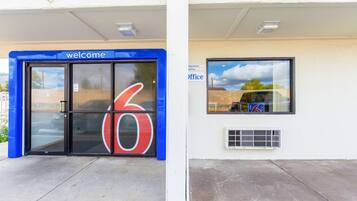 Entrada de la propiedad