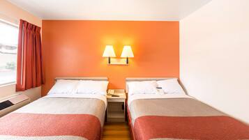 Free WiFi, bed sheets