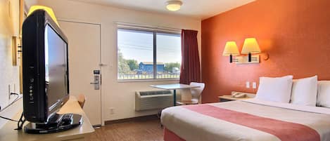 Desk, rollaway beds, free WiFi, bed sheets