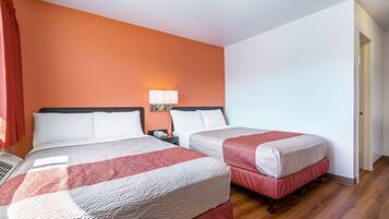 Free WiFi, bed sheets