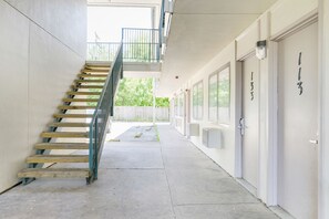 Handrails in stairways