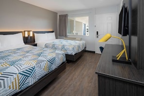 Free WiFi, bed sheets