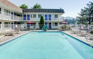 Seasonal outdoor pool
