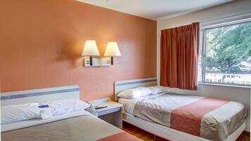 Free WiFi, bed sheets