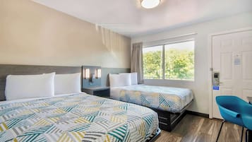 Free WiFi, bed sheets